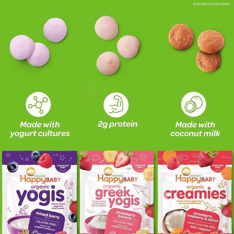 No. 10 - Happy Family Greek Yogis Strawberry Banana - 5