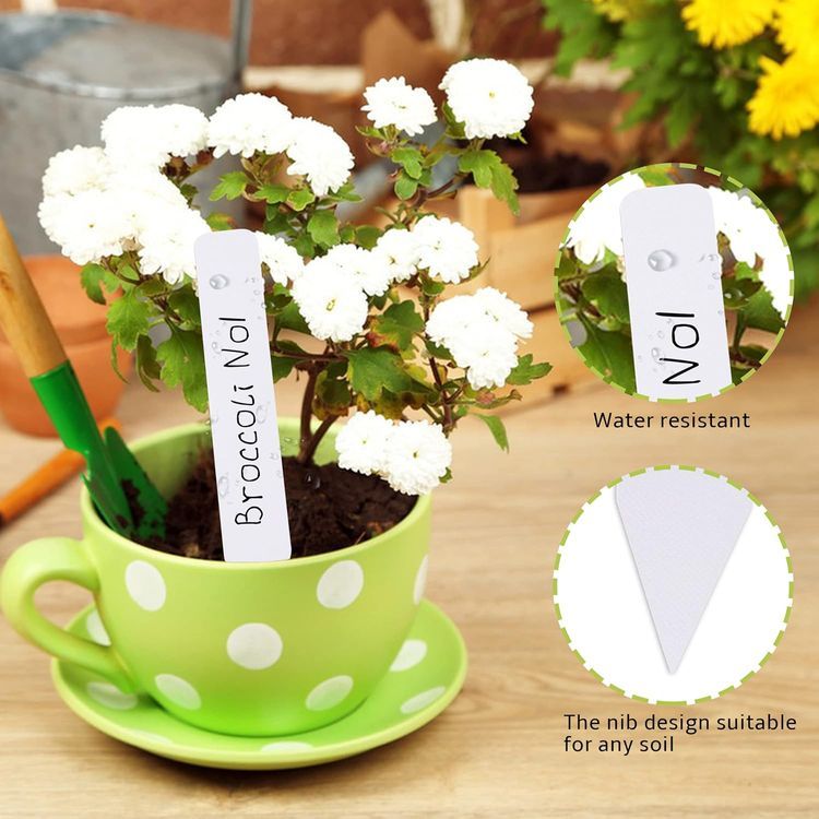 No. 7 - Plant Labels 300Pcs 4 Inch Plastic Name Tags - 4