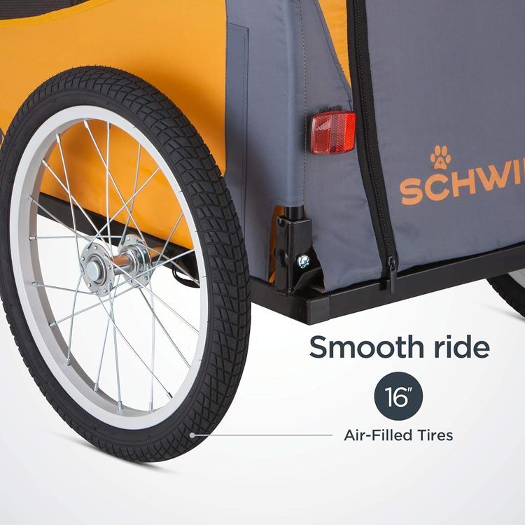 No. 1 - Schwinn Rascal Bike Dog Trailer - 3