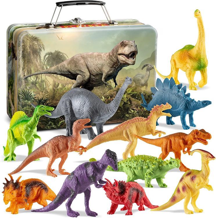 No. 4 - PLAYVIBE Dinosaur Figure Set - 1