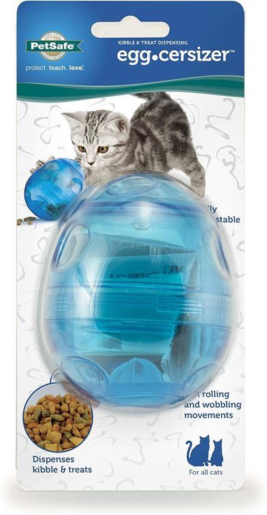 No. 9 - PetSafe Cat Egg-Cersizer Interactive Toy and Meal Dispenser - 3