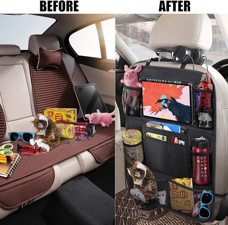 No. 2 - ULEEKA Car Backseat Organizer - 3