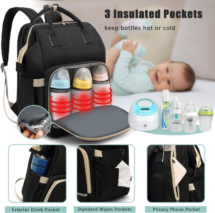 No. 7 - Baby Diaper Bag Backpack - 4