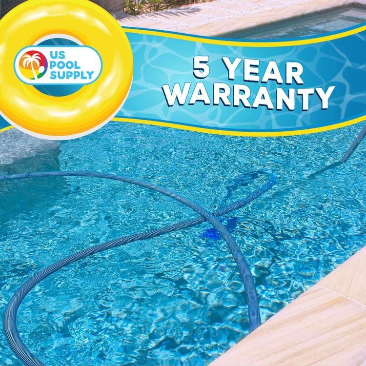 No. 4 - U.S. Pool Supply 1-1/2" x 30 Foot Professional Heavy Duty Spiral Wound Swimming Pool Vacuum Hose - 5