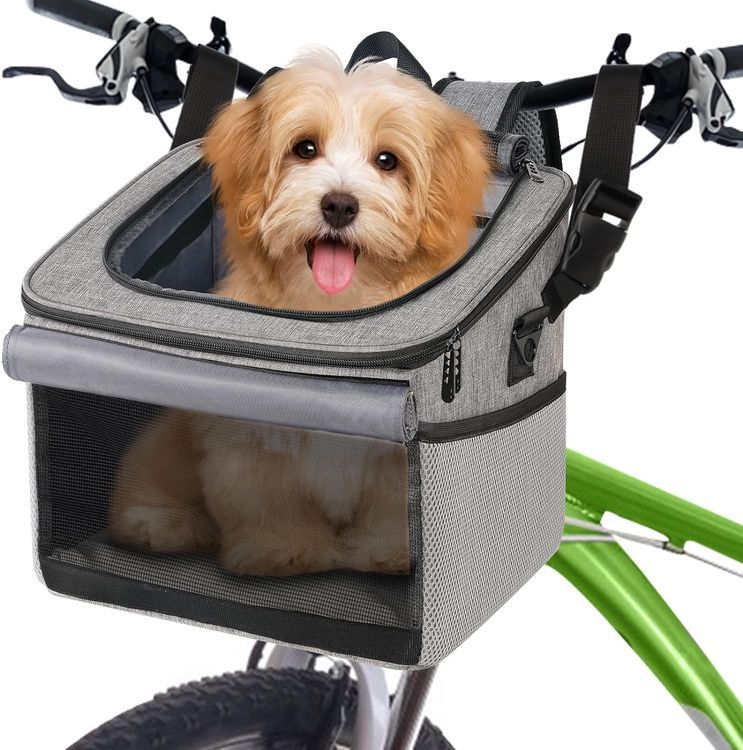 No. 7 - Mancro Dog Bike Basket - 1