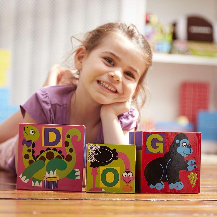 No. 10 - Melissa & Doug Alphabet Nesting and Stacking Blocks - 2