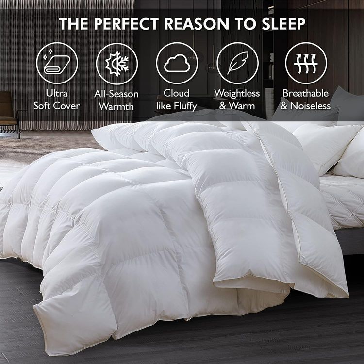 No. 8 - Luxurious Goose Down Fiber Comforter - 4