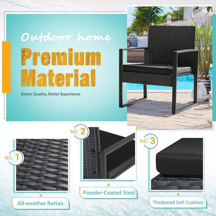 No. 4 - Flamaker Patio Furniture Set - 3