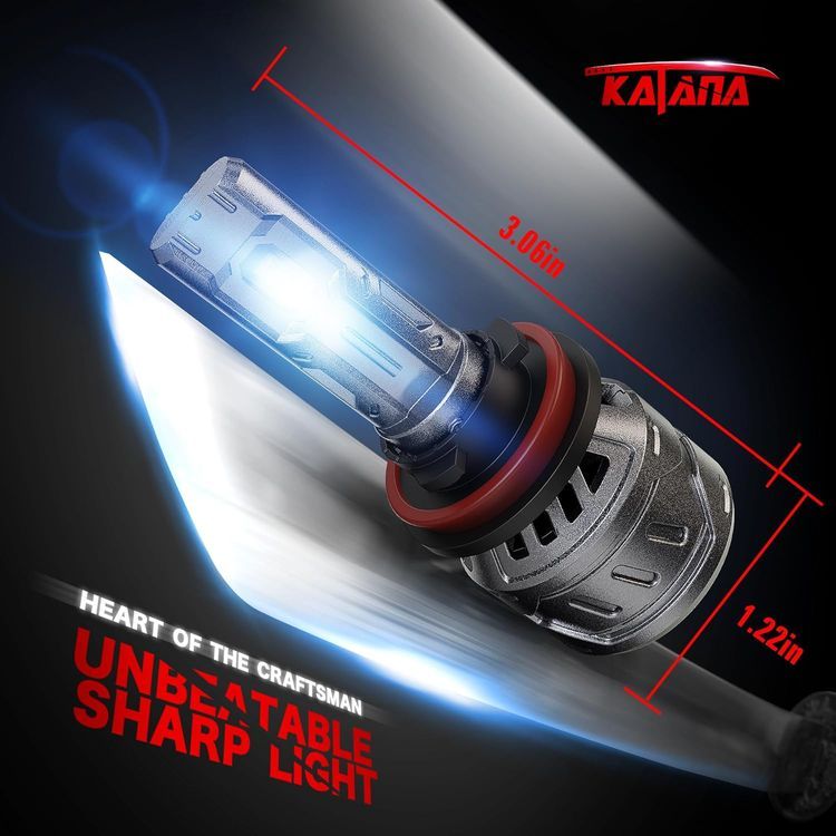 No. 3 - KATANA H11 LED Headlight Bulbs - 2