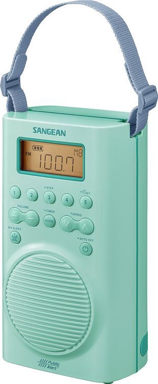 No. 4 - Sangean H205TQ AM/FM Weather Alert Waterproof Shower Radio - 3