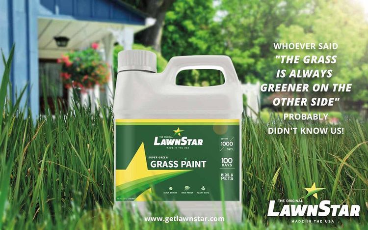 No. 4 - LawnStar Grass Paint - 4