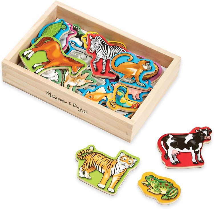 No. 2 - Wooden Animal Magnets - 4