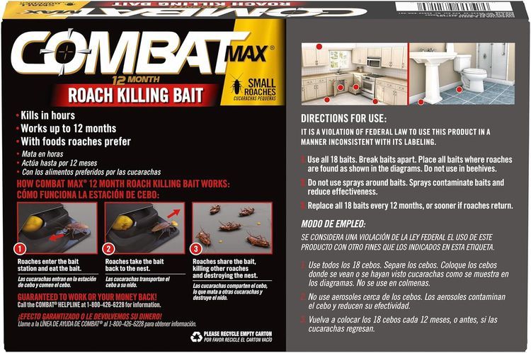 No. 2 - Combat Max 12 Month Roach Killing Bait - 2