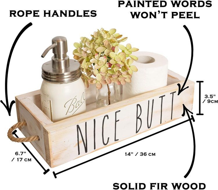 No. 6 - Nice Butt Bathroom Decor Box - 4