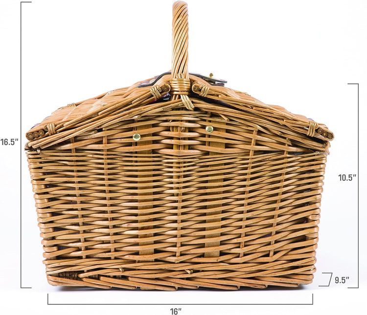 No. 5 - Picnic Time Piccadilly Picnic Basket - 4