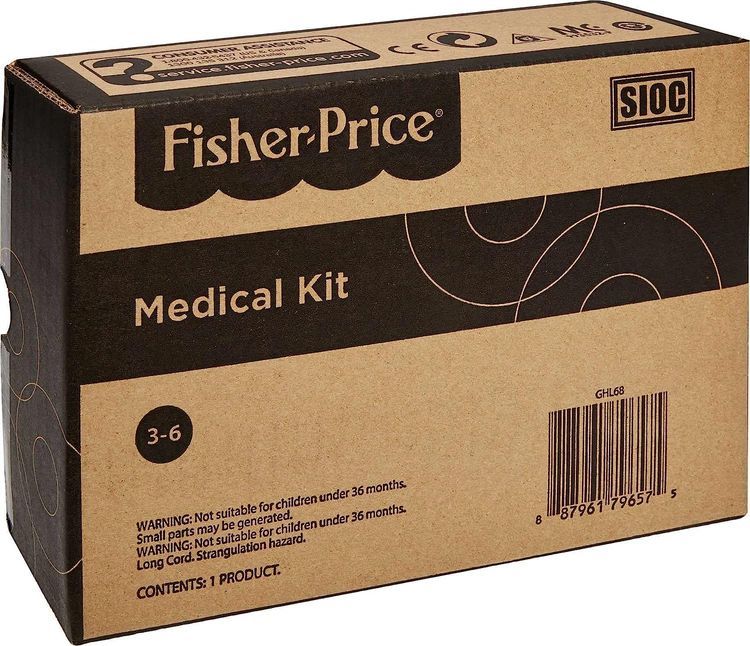 No. 6 - Fisher-Price Preschool Pretend Play Medical Kit - 2