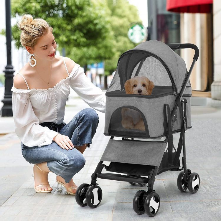 No. 5 - 3-in-1 Multifunction Pet Stroller - 2