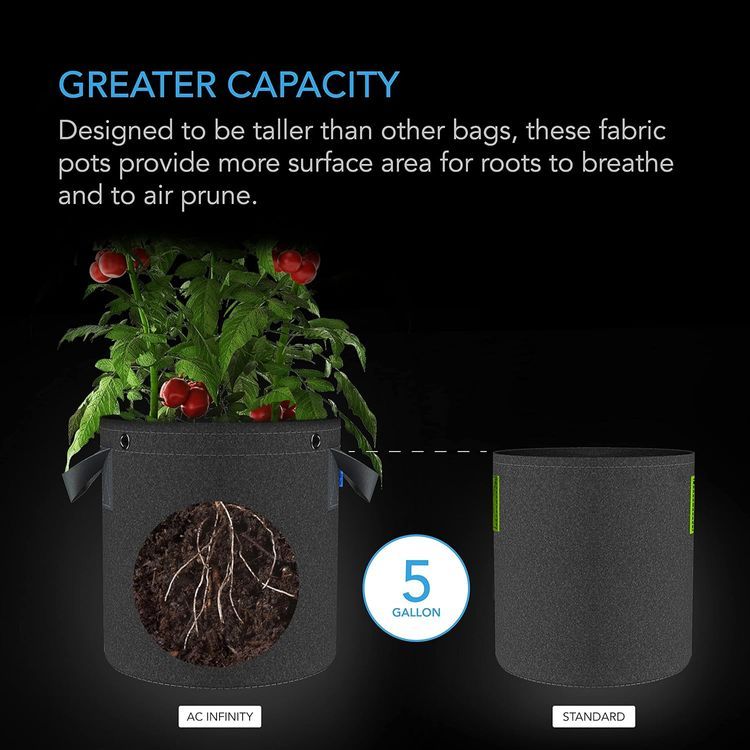 No. 2 - Heavy Duty Fabric Pots - 3