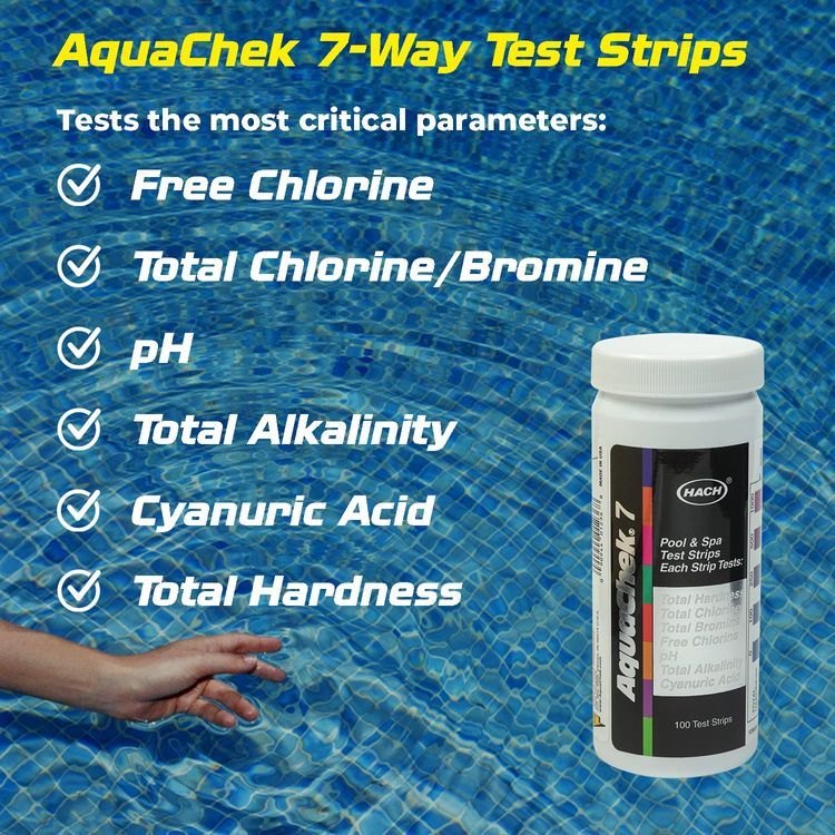 No. 10 - AquaChek 7-Way Pool and Spa Test Strips - 3