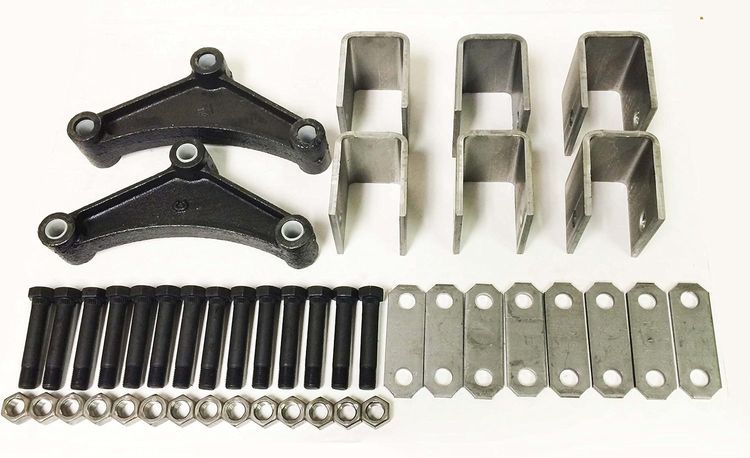 No. 4 - LIBRA Trailer Leaf Spring Hanger Kit - 2