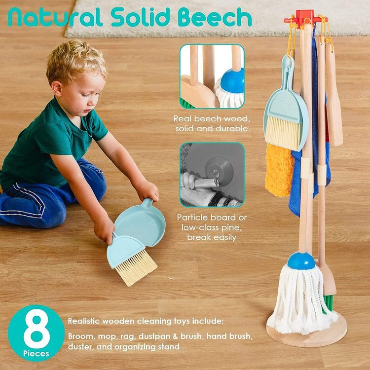 No. 5 - HELLOWOOD Kids Cleaning Set - 2