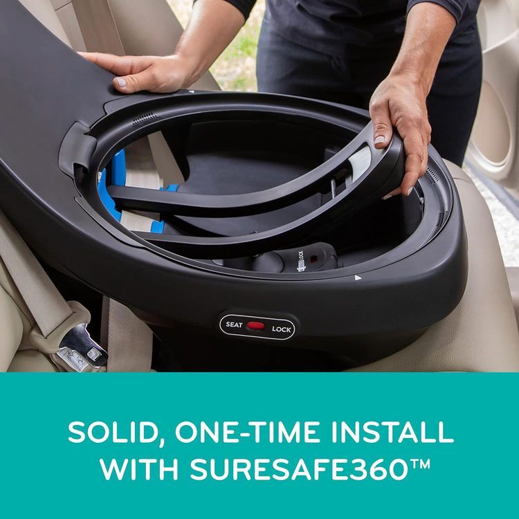 No. 5 - Evenflo Revolve360 Extend All-in-One Rotational Car Seat - 4