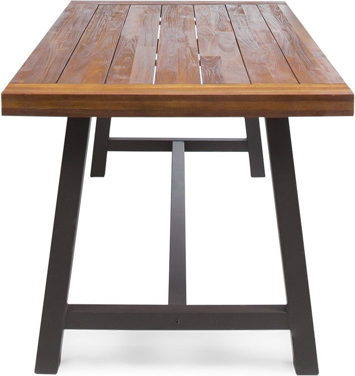 No. 8 - Christopher Knight Home Outdoor Dining Table - 3