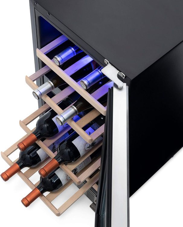 No. 3 - NewAir 15" Built-In Dual Zone 29 Bottle Wine Fridge - 4