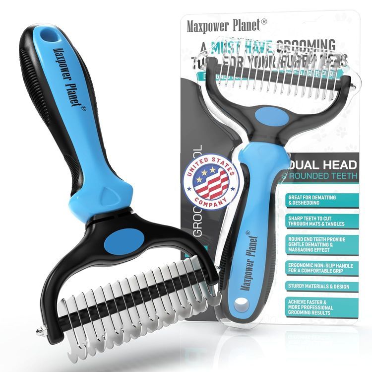 No. 1 - Maxpower Planet Dual-Sided Pet Brush - 1