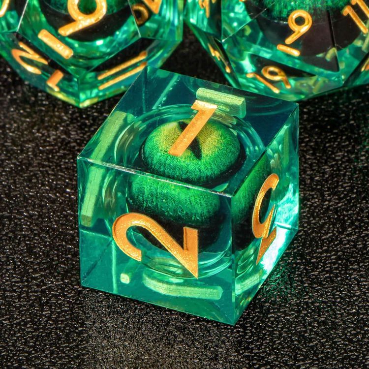 No. 9 - KERWELLSI Beholder's Dragon Eye Dice - 3