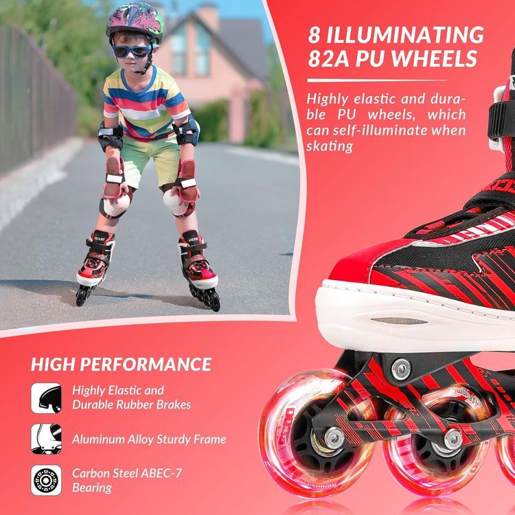 No. 4 - ECOO Adjustable Inline Skates - 3