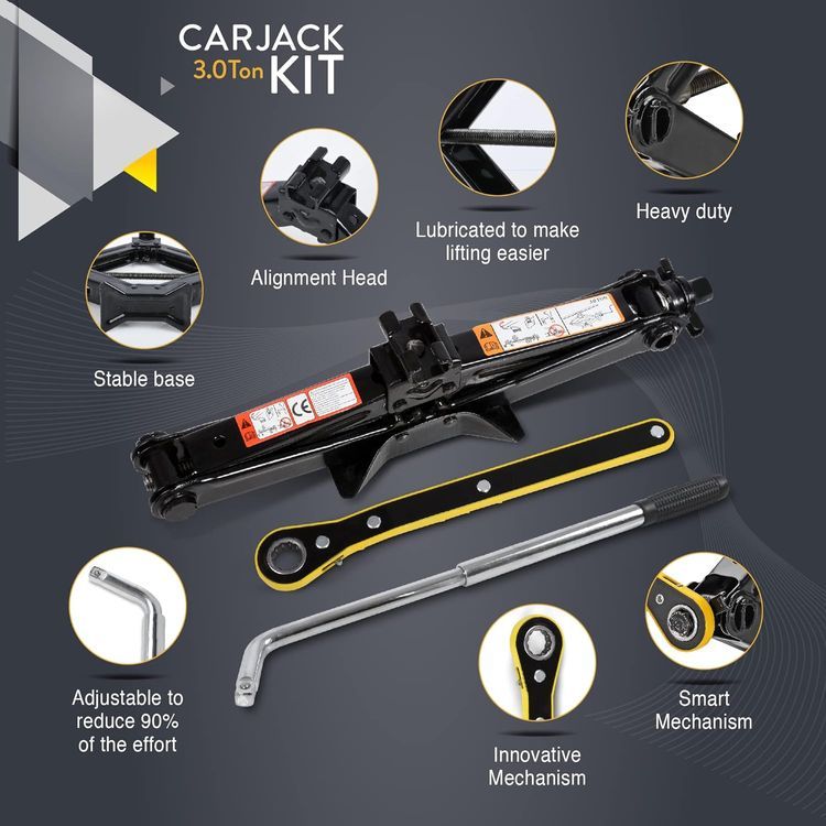 No. 4 - Car Jack Kit | Scissor Jack - 3