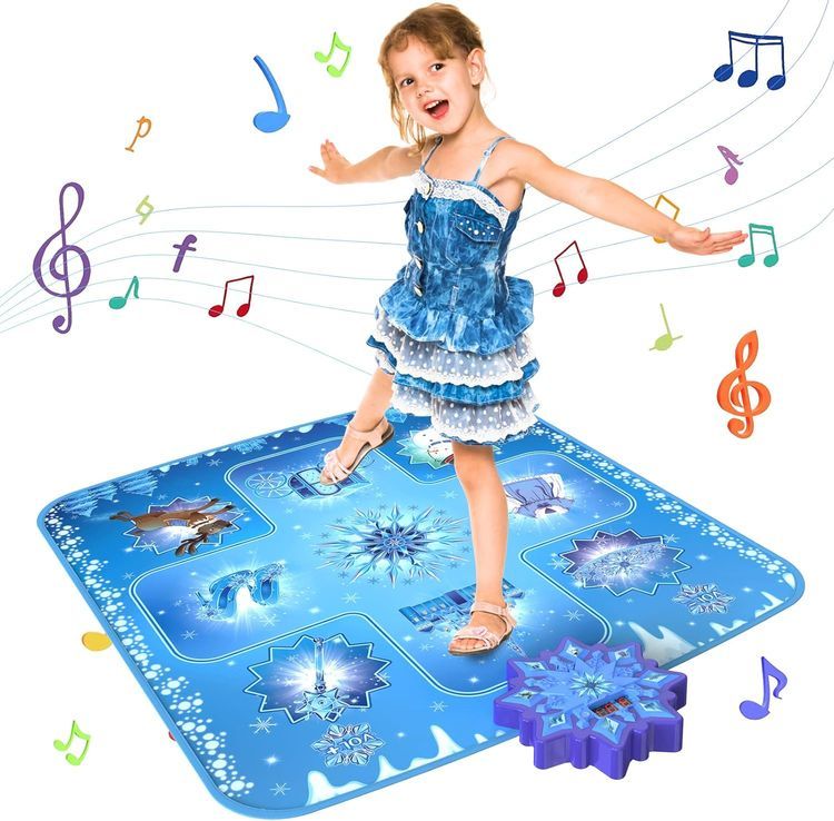 No. 5 - Frozen Themed Dance Mat - 1