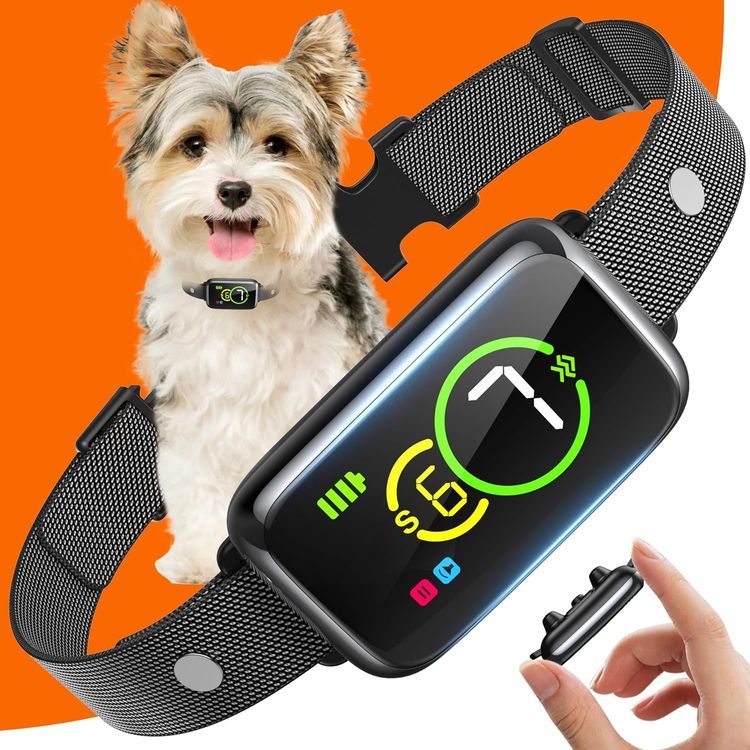 No. 8 - Dog Bark Collar, Smart No Shock Anti Barking Training Collar - 1