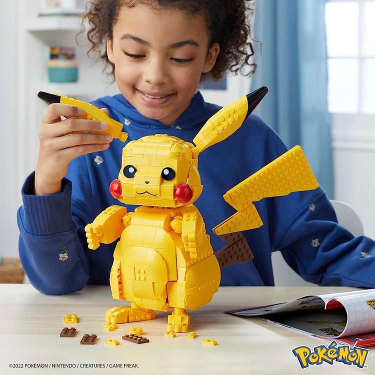 No. 6 - Mega Pokémon Jumbo Pikachu Toy Building Toys Set - 2