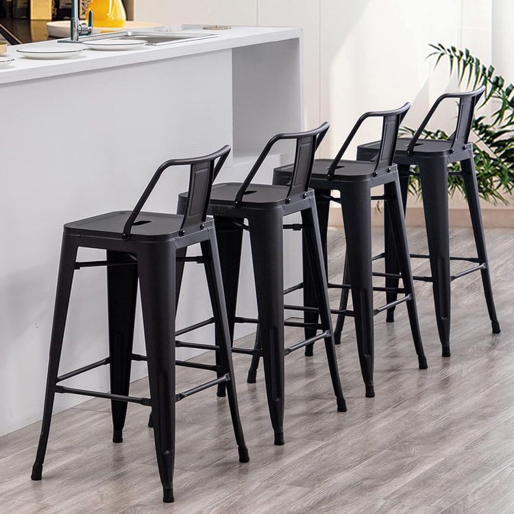 No. 9 - Apeaka Metal Bar Stools - 4