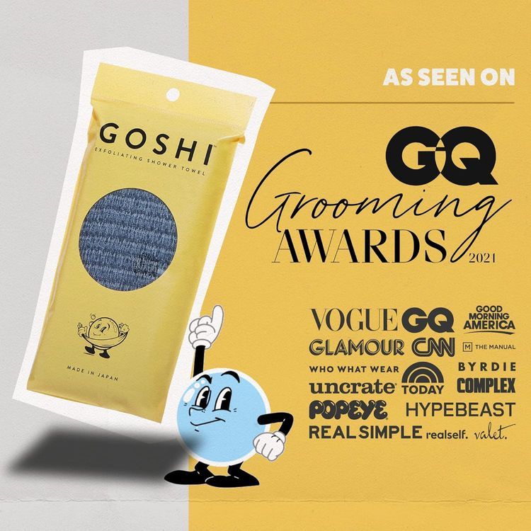 No. 6 - GOSHI Exfoliating Shower Towel - 4