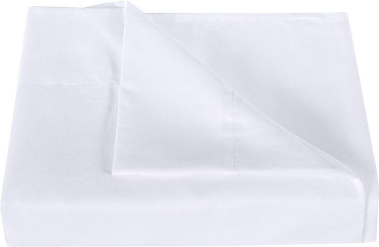 No. 10 - NTBAY 100% Brushed Microfiber Twin Flat Sheet - 1