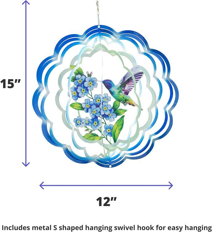 No. 3 - VP Home Celestial Planet Kinetic Wind Spinner - 3