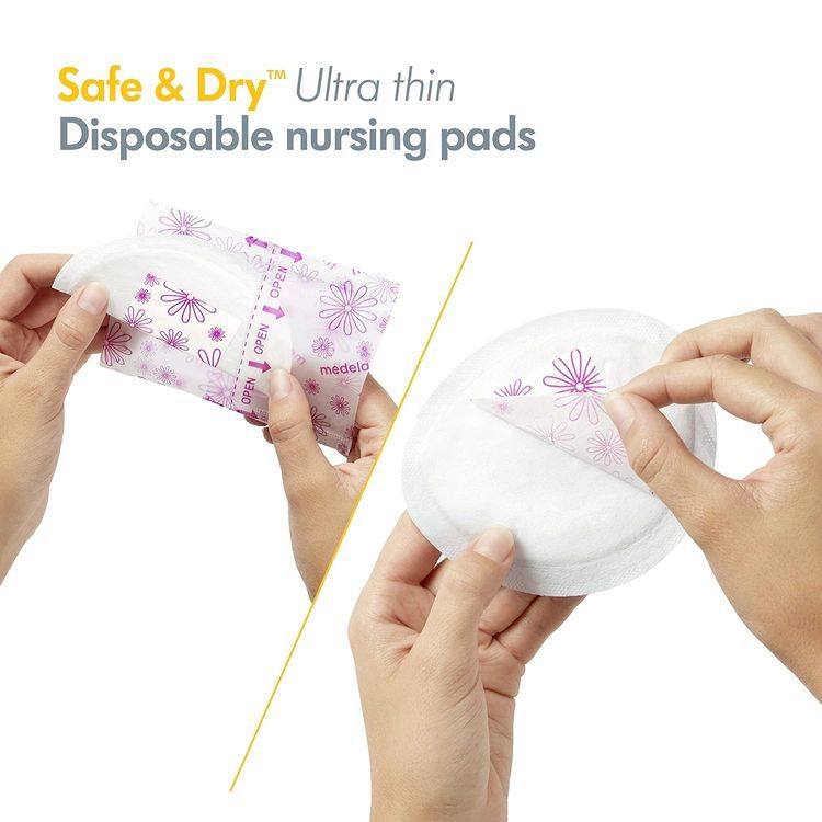 No. 3 - Medela Safe & Dry Ultra Thin Disposable Nursing Pads - 4