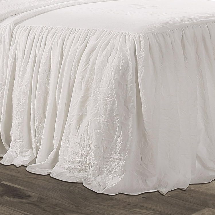 No. 2 - Lush Decor Ruffle Skirt Bedspread - 3