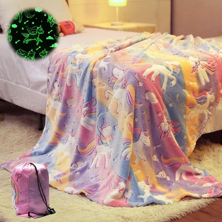 No. 4 - Glow in The Dark Unicorn Blanket - 2