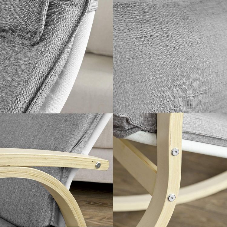 No. 7 - Haotian FST15-DG Rocking Chair - 4