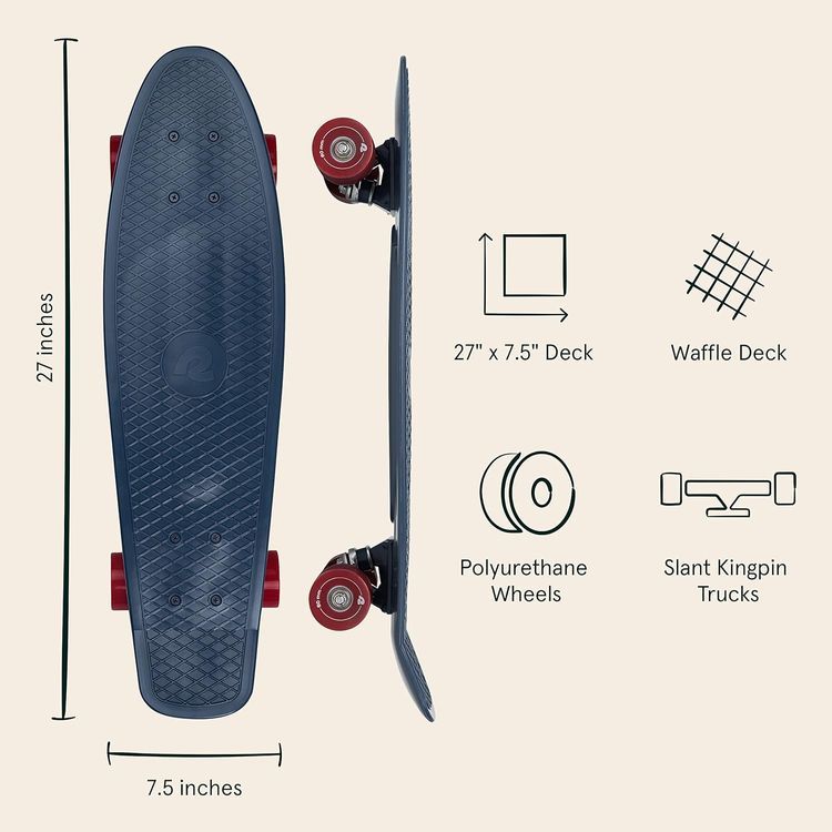 No. 8 - Retrospec Quip Mini Cruiser Skateboard - 2