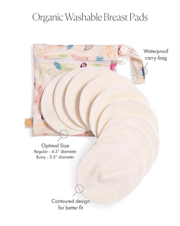 No. 4 - Kindred Bravely Organic Reusable Nursing Pads - 3