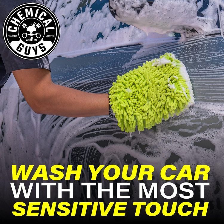 No. 10 - Chemical Guys Chenille Premium Scratch-Free Microfiber Wash Mitt - 2