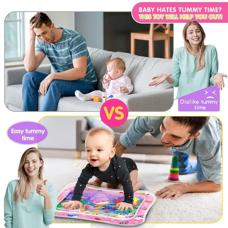 No. 3 - Infinno Baby Tummy Time Water Mat - 3