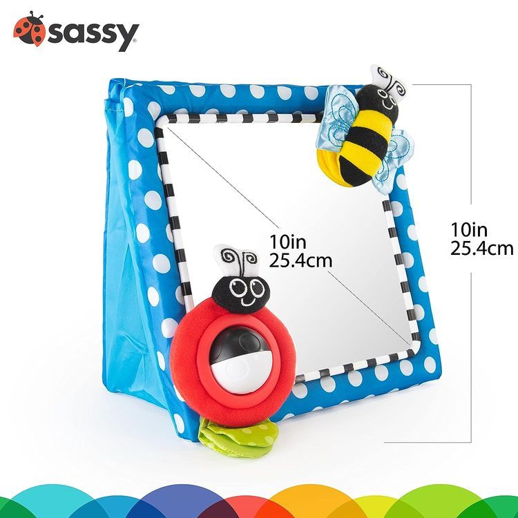 No. 8 - Sassy Tummy Time Floor Mirror - 2