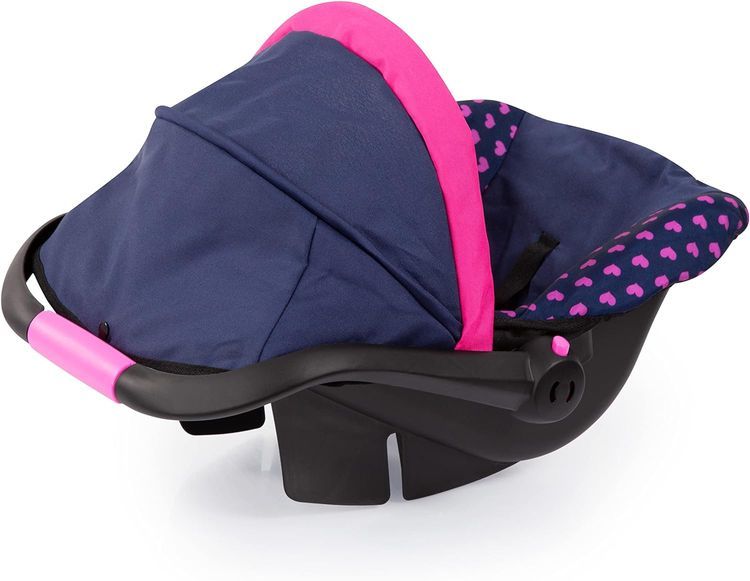 No. 6 - Bayer Design Baby Doll Deluxe Car Seat with Canopy - 4