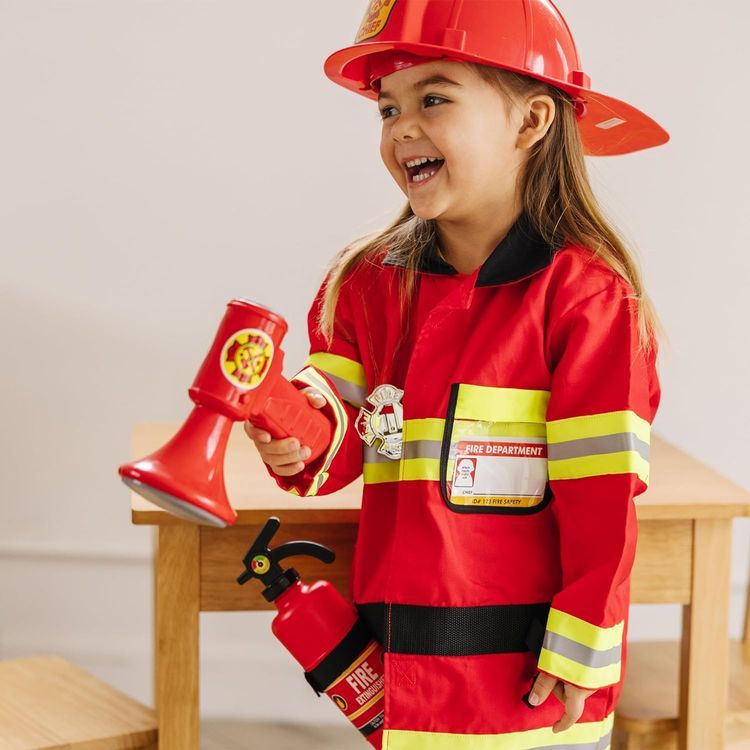 No. 6 - Fire Chief Role Play Costume Set - 5